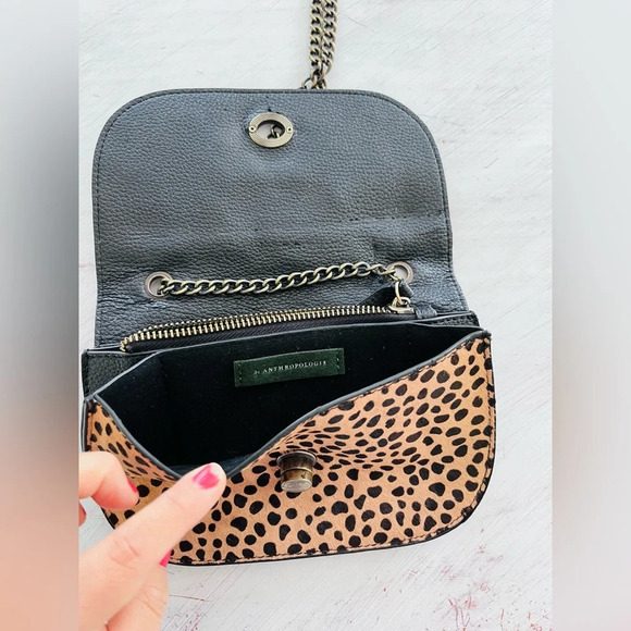 Anthropologie Leanna Crossbody Bag in Honey Black $68 - Picture 7 of 11